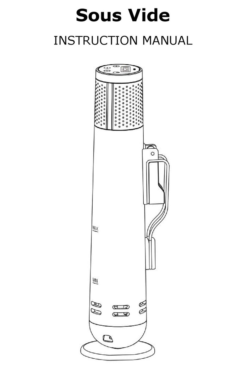 Optimum Sous Vide instruction manual