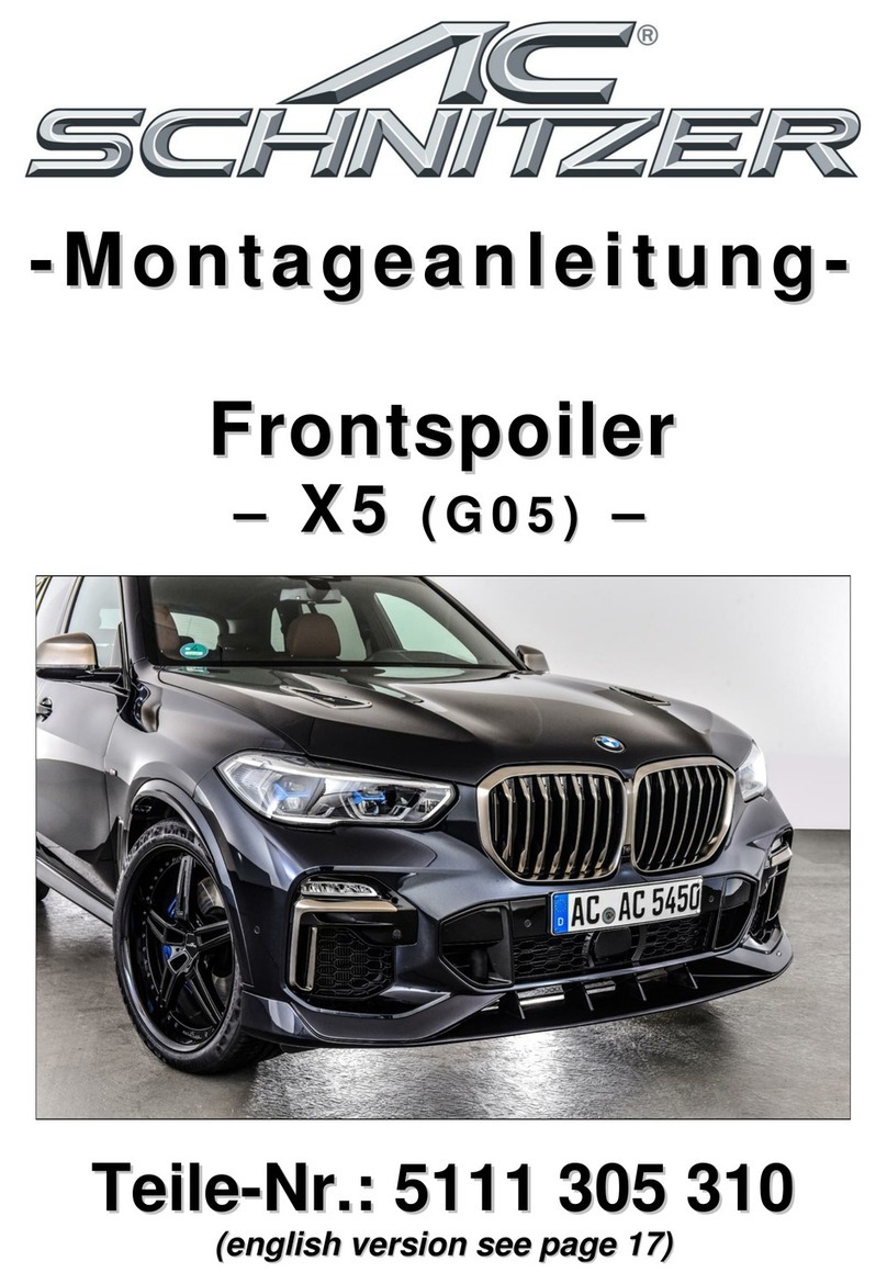 AC Schnitzer G05 Fitting instructions