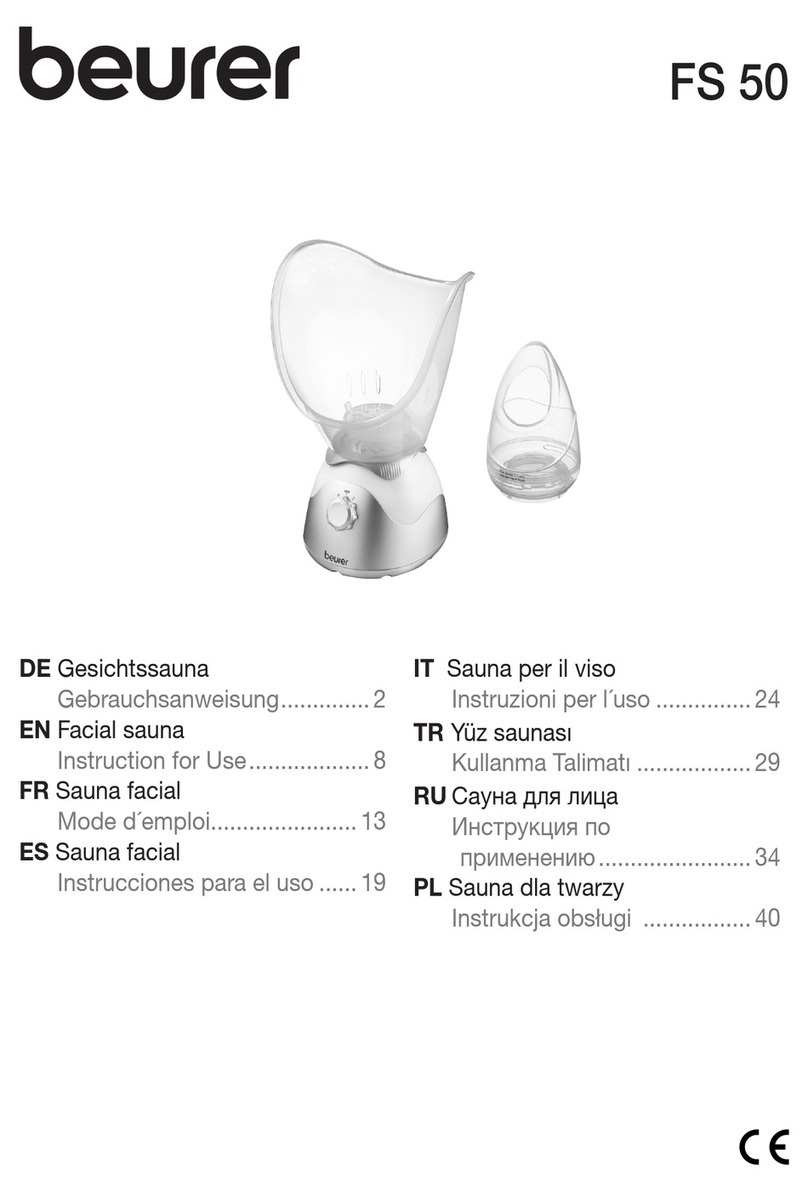 Beurer FS 50 Instructions for use