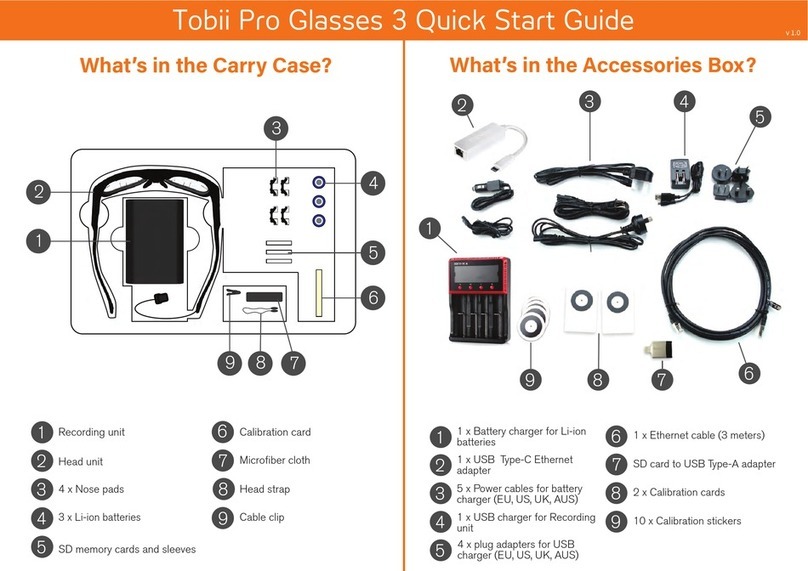 Tobii Pro Glasses 3 quick start guide