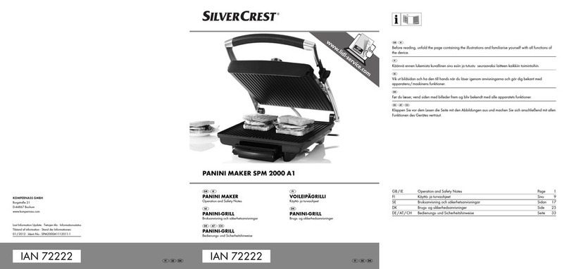 Silvercrest SPM 2000 A1 User manual