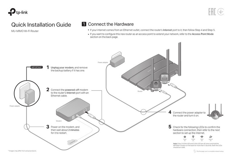 TP-Link Archer C59 User manual