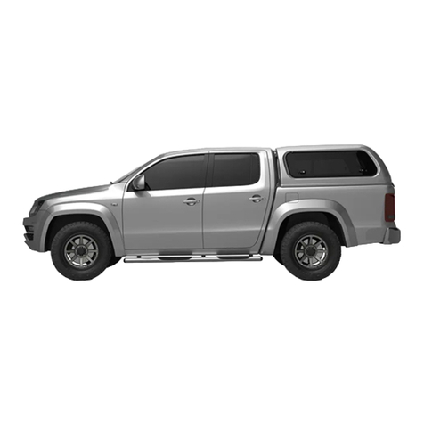 EGR CANOPY REMOTE LOCKING KIT installation instructions