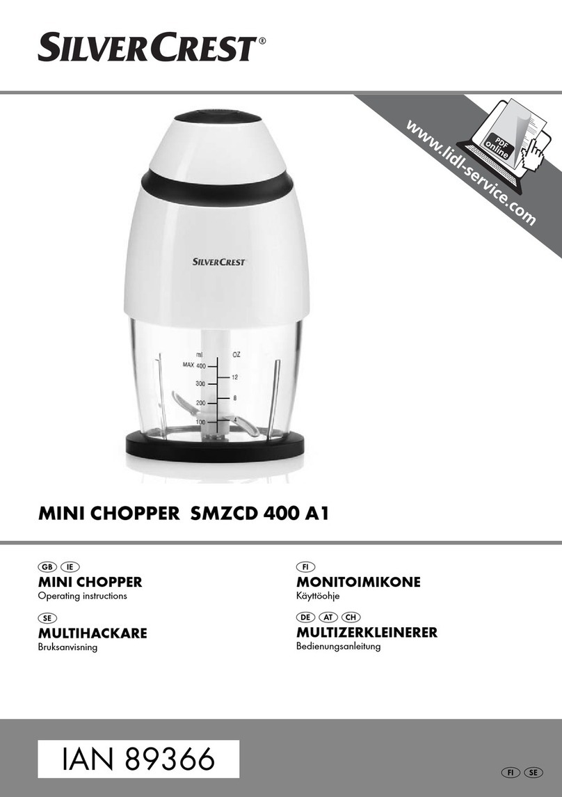 Silvercrest SMZCD 400 A1 User manual