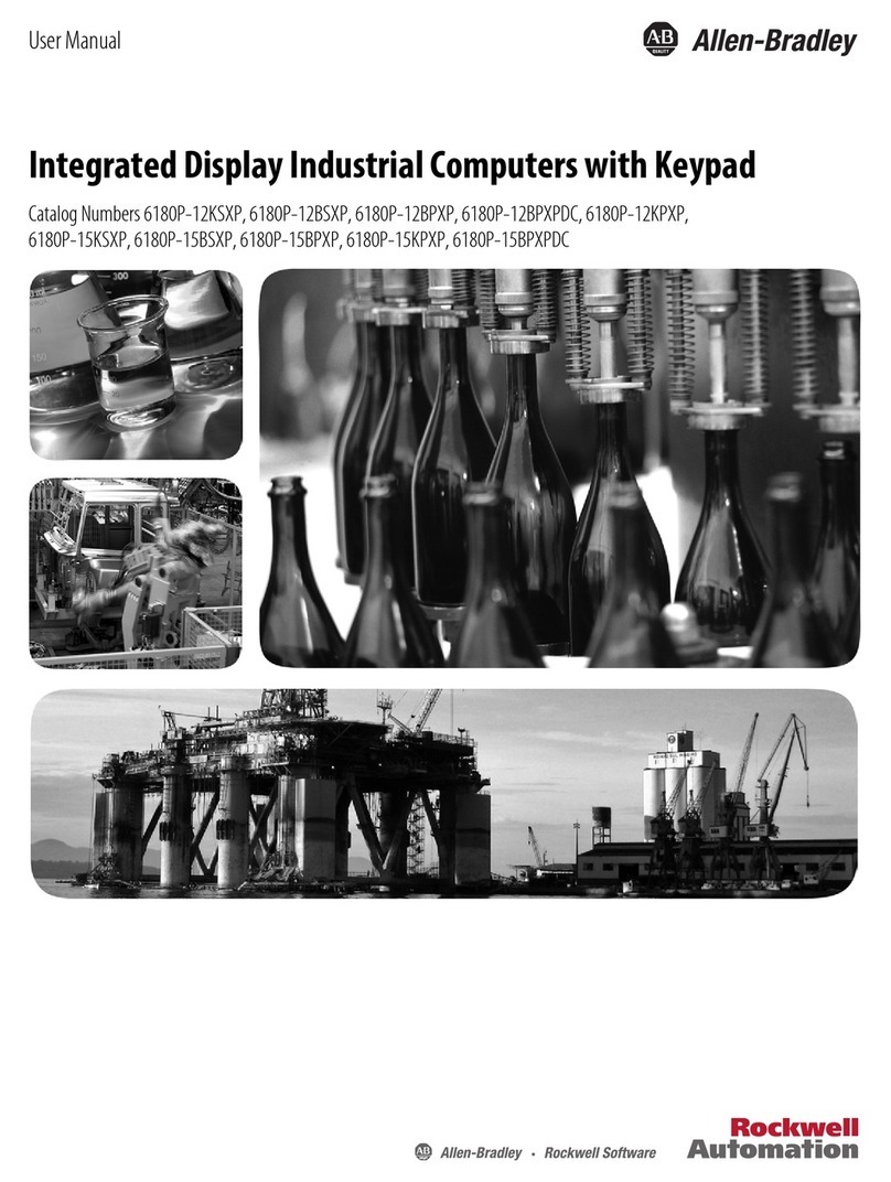 Rockwell Automation Allen-Bradley 6180P-12KSXP user manual