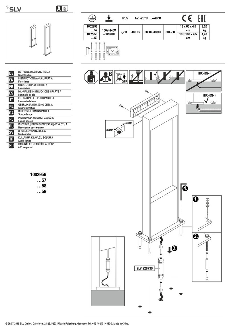 SLV 1002956 57 Series instruction manual