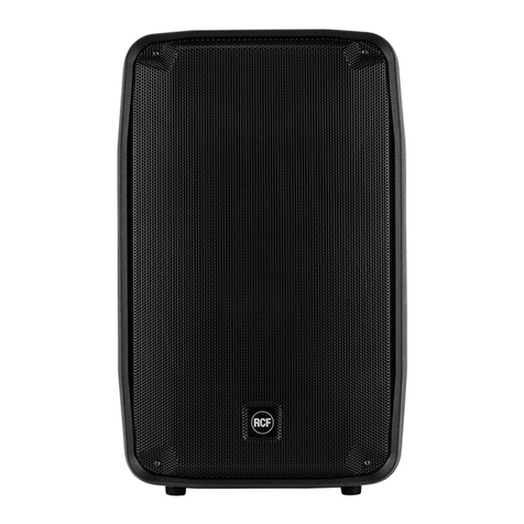 RCF HDM 45-A User manual