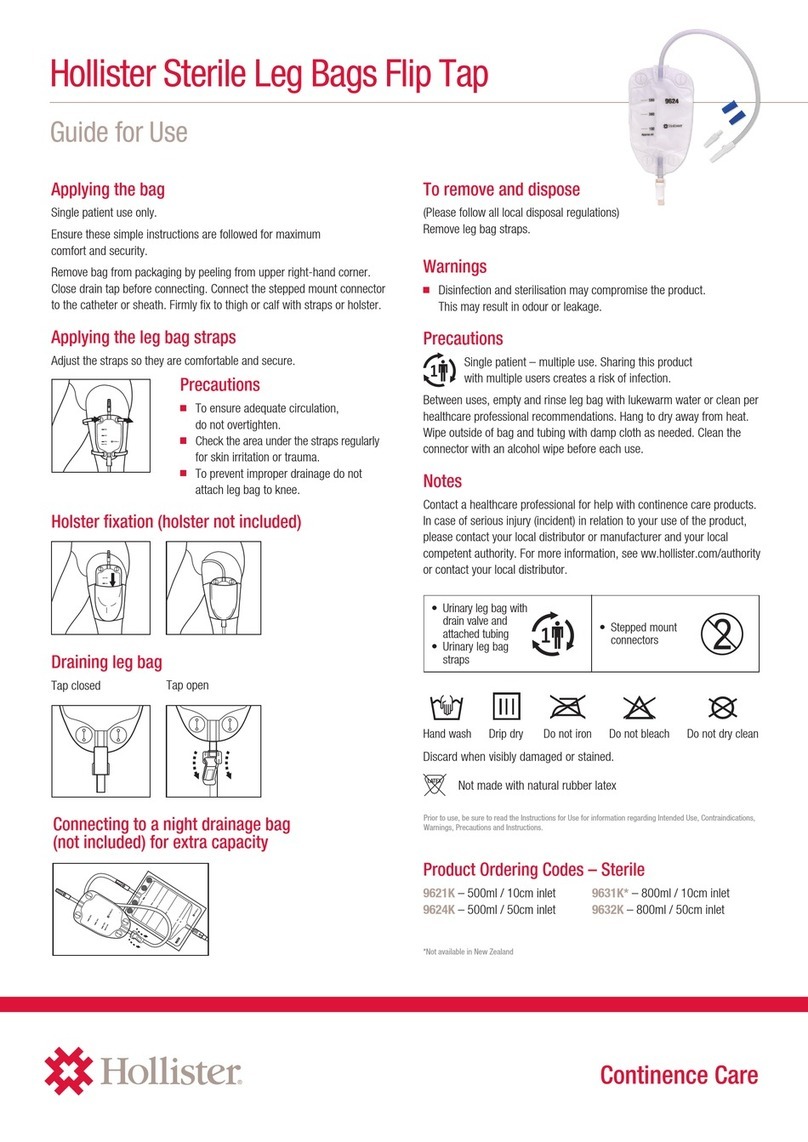 Hollister 9652 Operating instructions