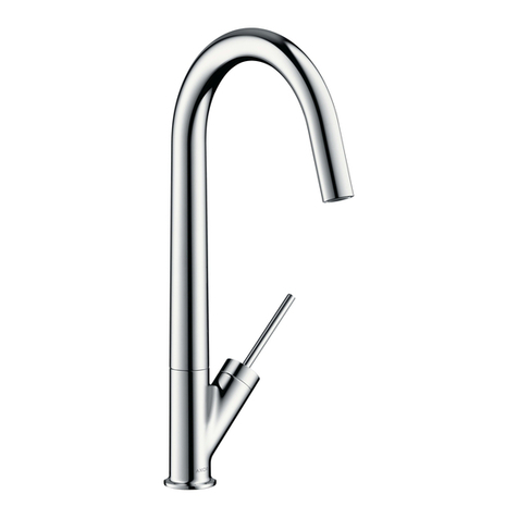 Hansgrohe Axor Starck 10822000 Instructions for use/assembly instructions Hansgrohe Axor Starck 10822000 Instructions for use/assembly instructions