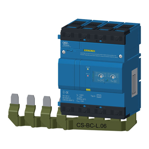 OEZ RCD-BC4-E Series Instructions for use