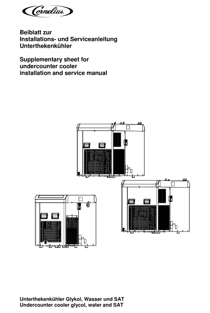 Cornelius Energize IntelliBlue Duette 3 Glycol Manual