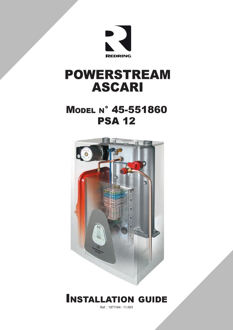 RED-RING POWERSTREAM ASCARI PSA 12 installation guide