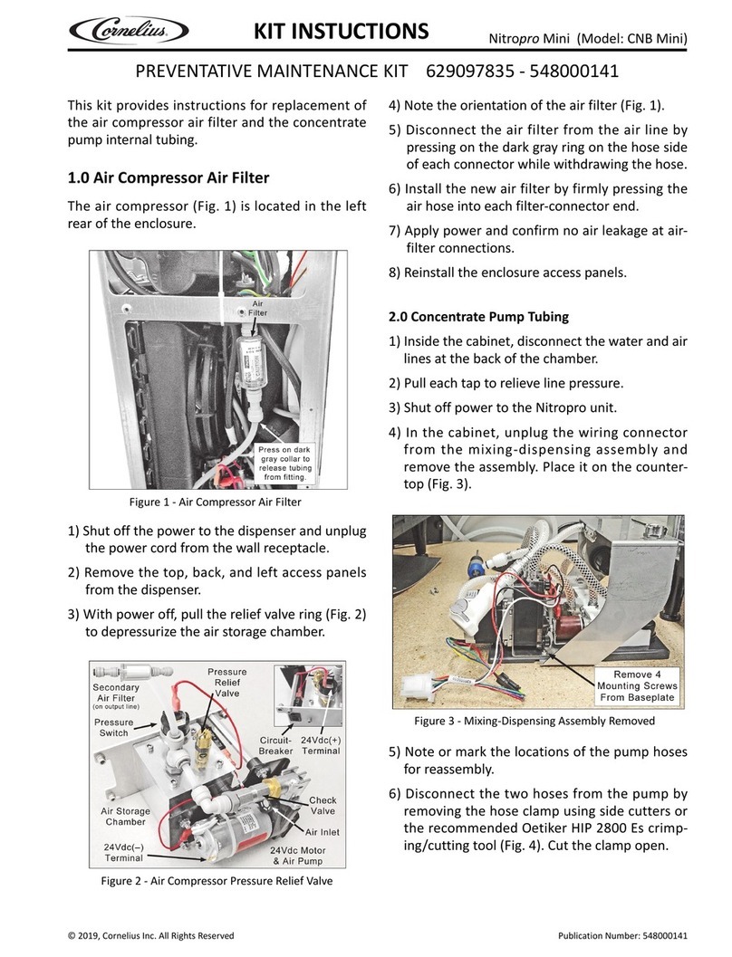 Cornelius NITROPRO MINI instructions