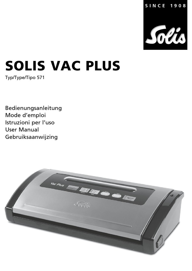 SOLIS VAC PLUS user manual