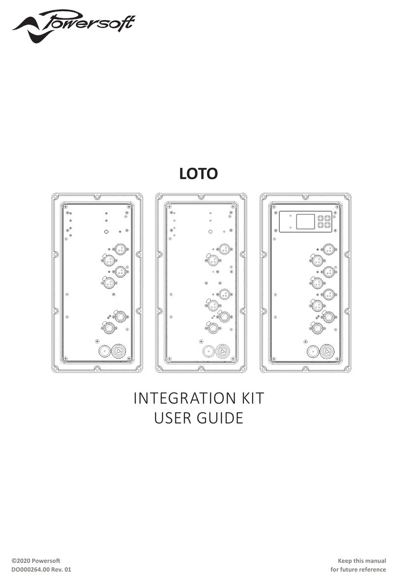 powersoft LOTO Series user guide