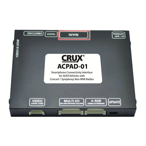 Crux ACPAD-01 manual