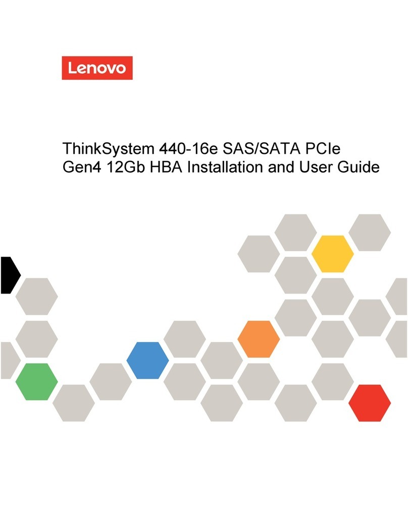 Lenovo ThinkSystem 440-16e Installation and user guide