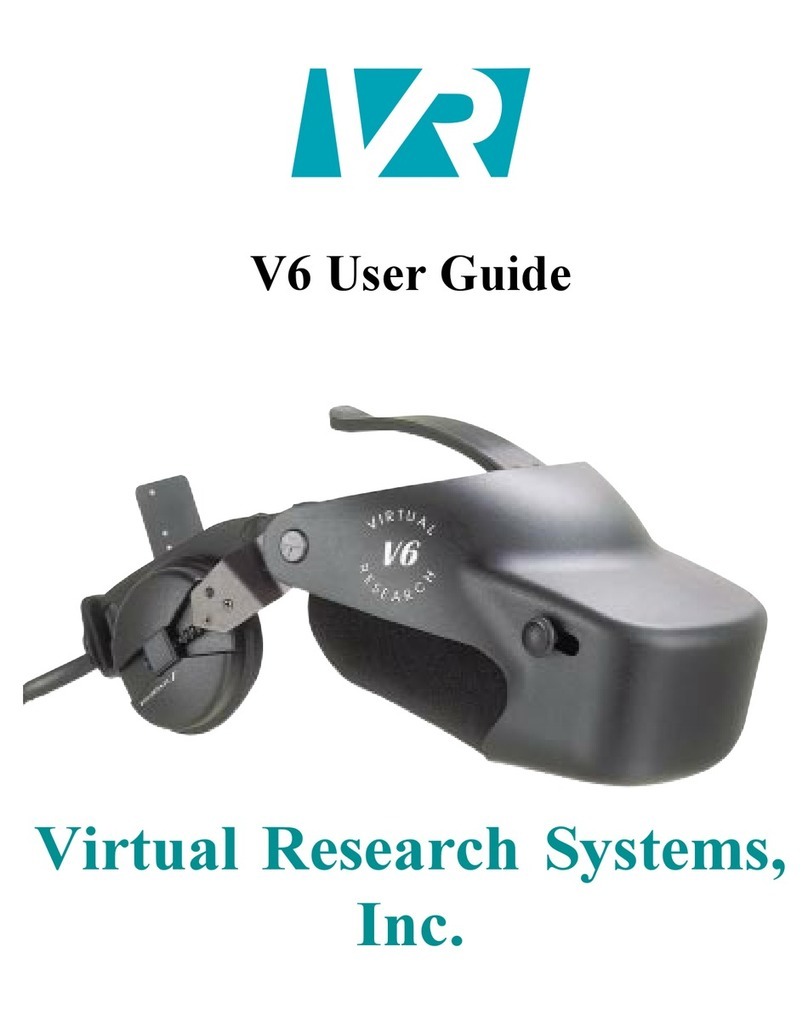 Virtual Research V6 User manual