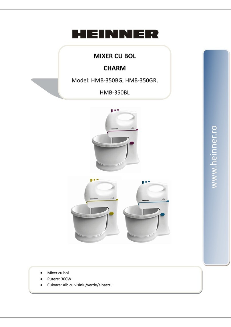 Heinner CHARM HMB-350BG user manual