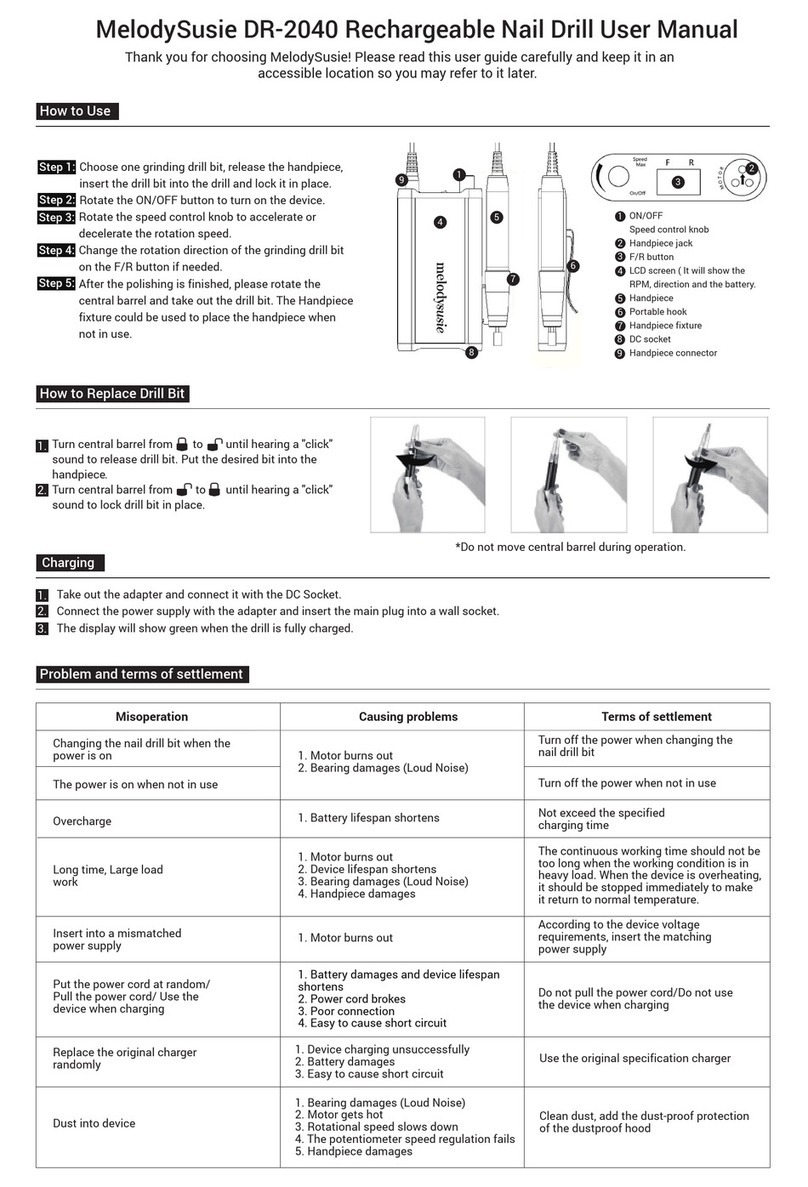 MelodySusie DR-2040 user manual
