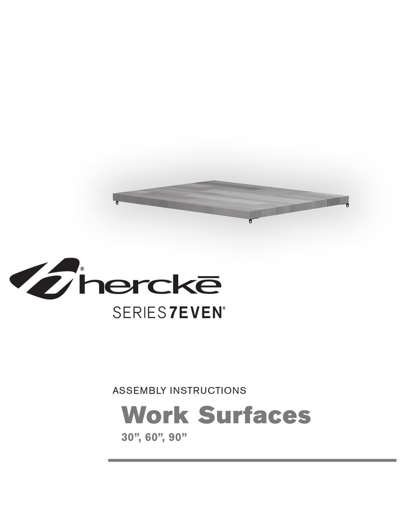 Hercke 7EVEN Series Assembly instructions