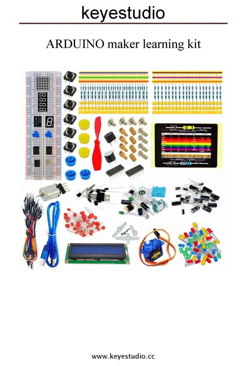 Keyestudio ARDUINO maker learning kit User manual