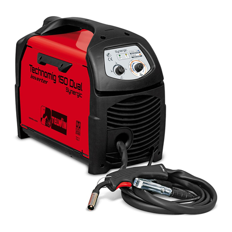 Telwin TECHNOMIG 150 DUAL SYNERGIC User manual