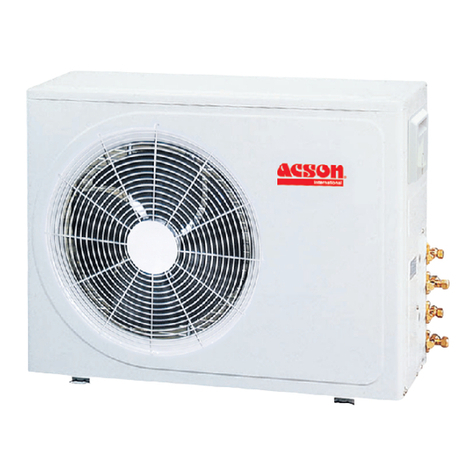 Acson AMSD-A Series User manual Acson AMSD-A Series User manual