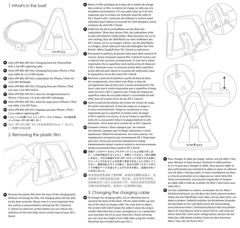 Veho DS-1 User manual