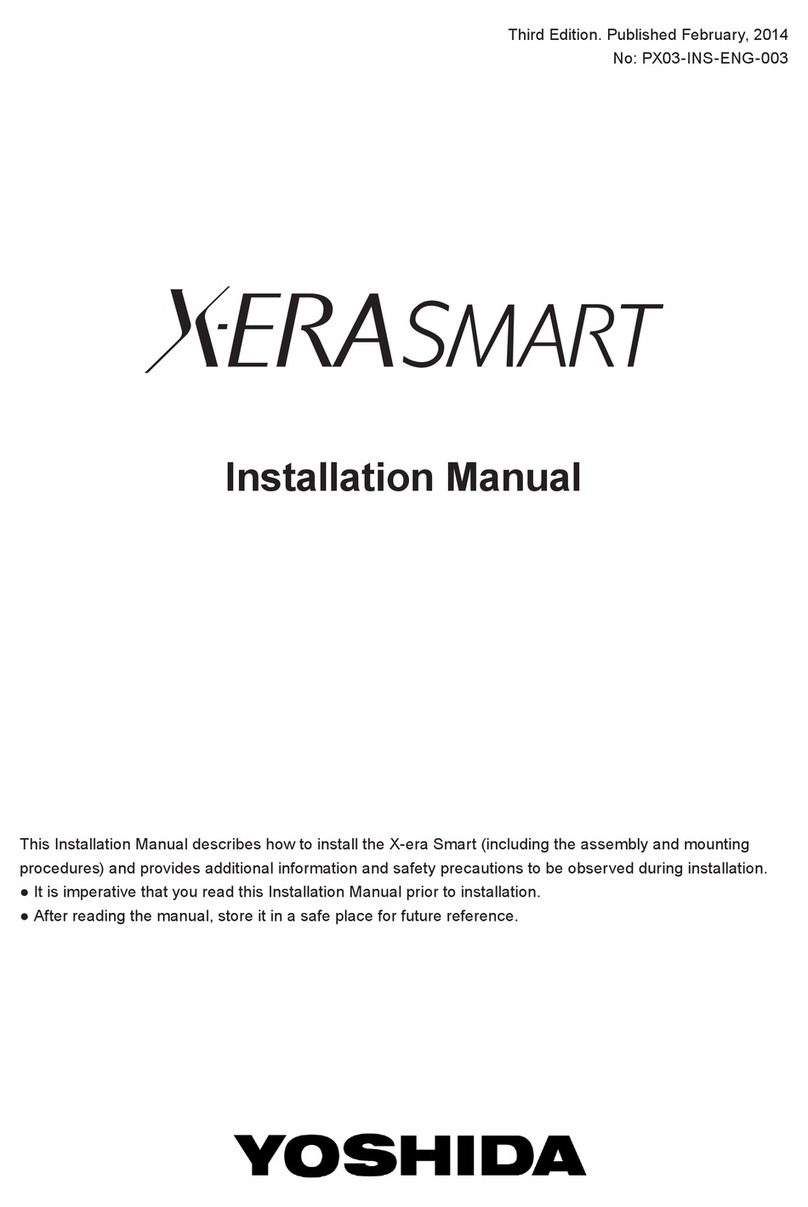YOSHIDA X-era Smart installation manual
