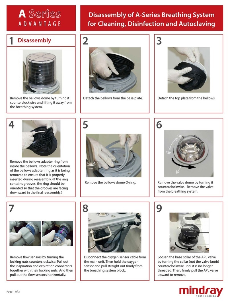 Mindray A Series Installation instructions Mindray A Series Installation instructions