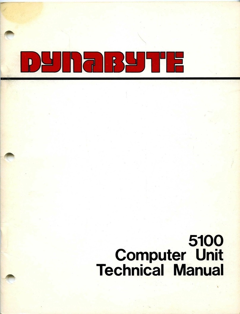 Dynabyte 5100 Technical manual