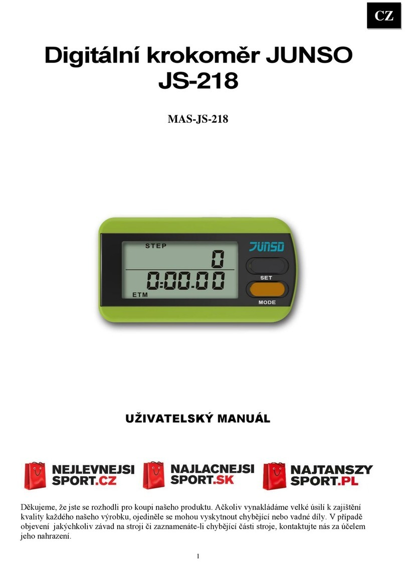 Junso JS-218 owner's manual