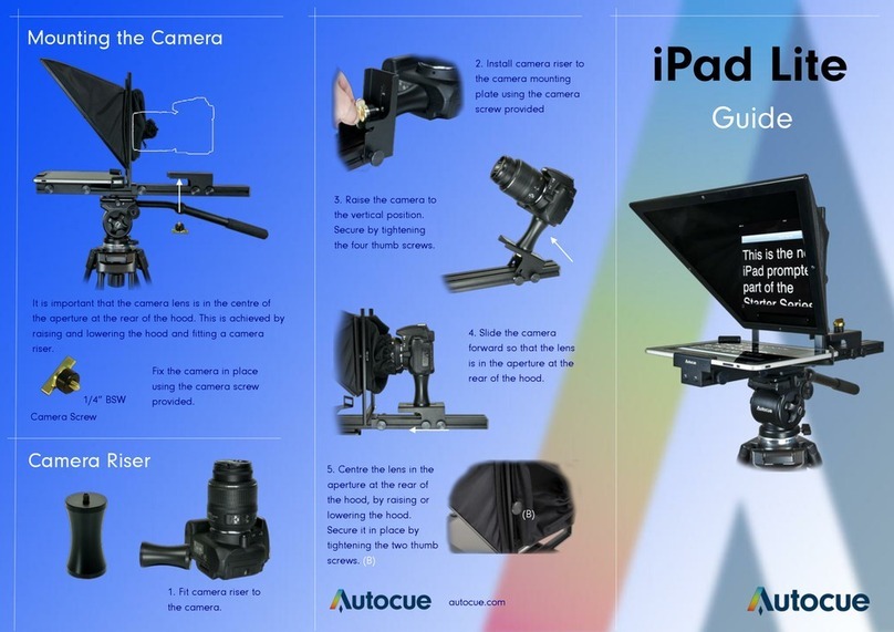 AUTOCUE iPad Lite Guide