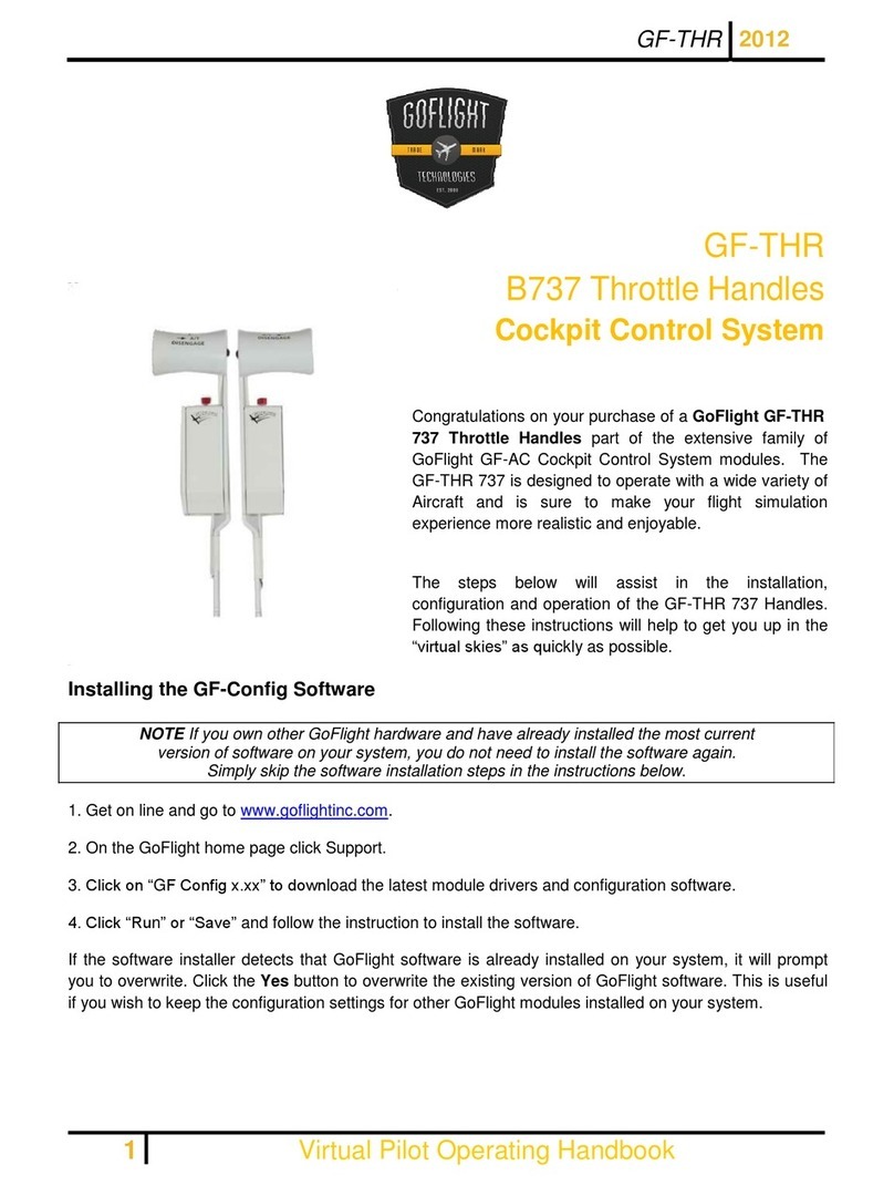 GoFlight GF-THR Operating handbook
