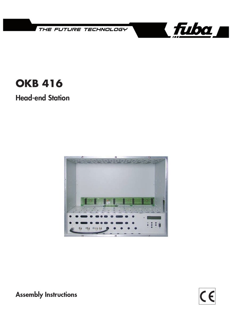 Fuba OKB 416 Assembly instructions