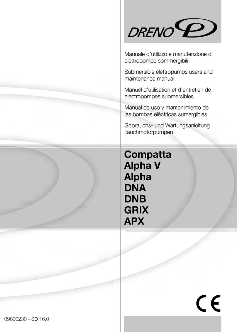 DRENO Compatta Series Operating instructions DRENO Compatta Series Operating instructions