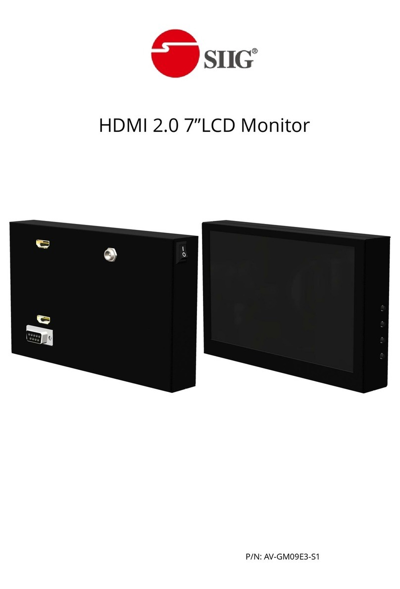 SIIG AV-GM09E3-S1 User manual