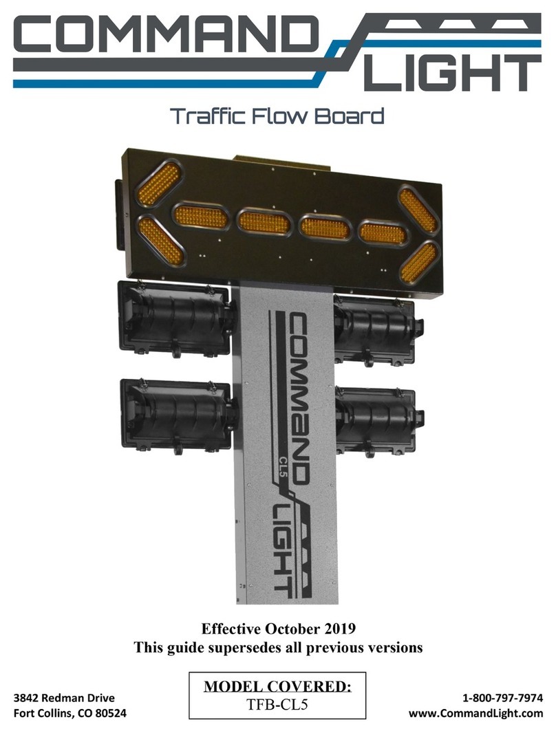 Command Light TFB-CL5 User manual