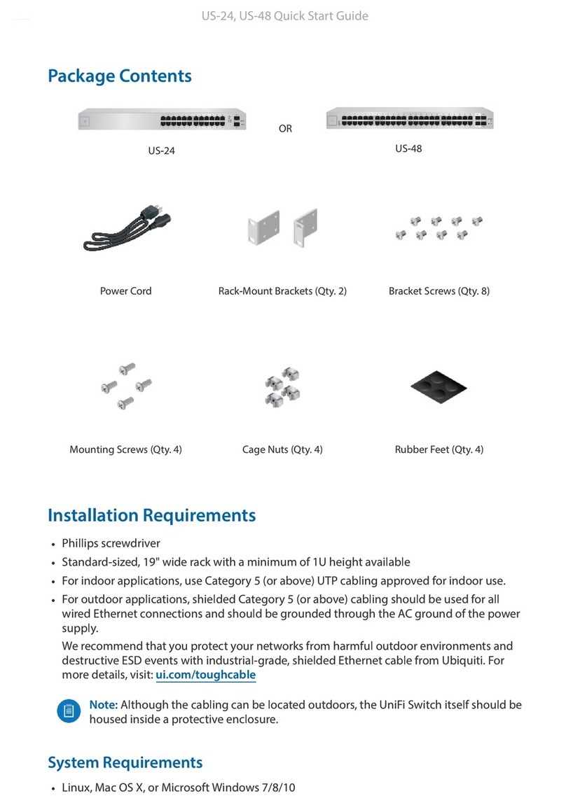 Ubiquiti US-24 quick start guide