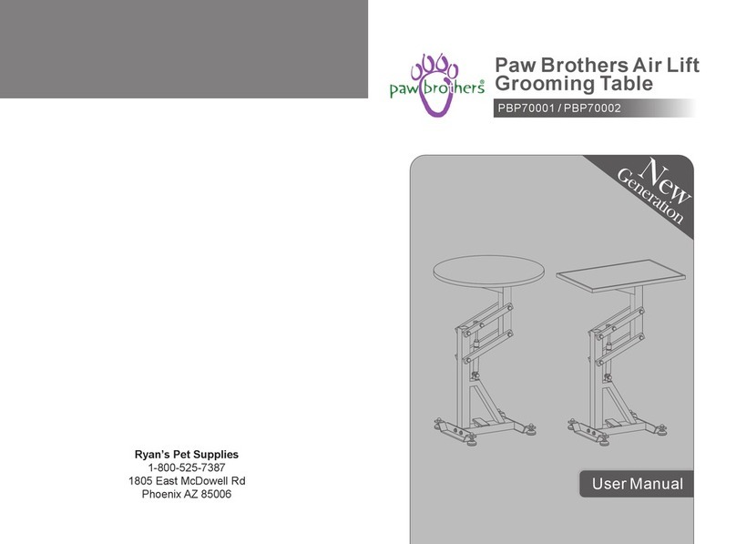 Paw Brothers PBP70001 User manual