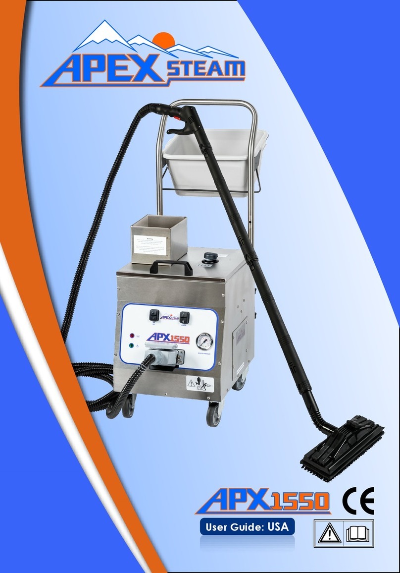Apex Steam APX1550 user guide