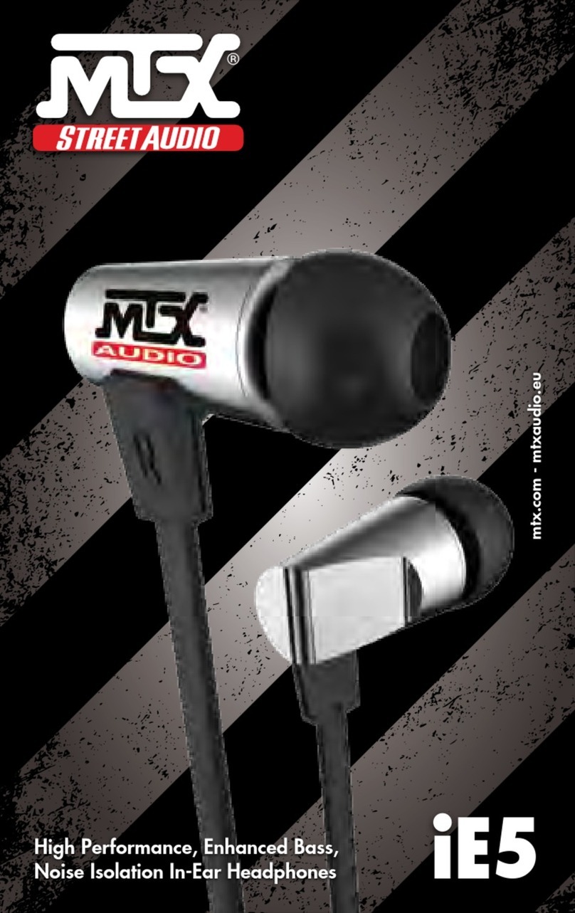 MTX iE5 User manual