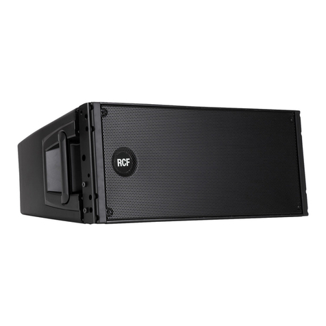 RCF HDL20-A User manual