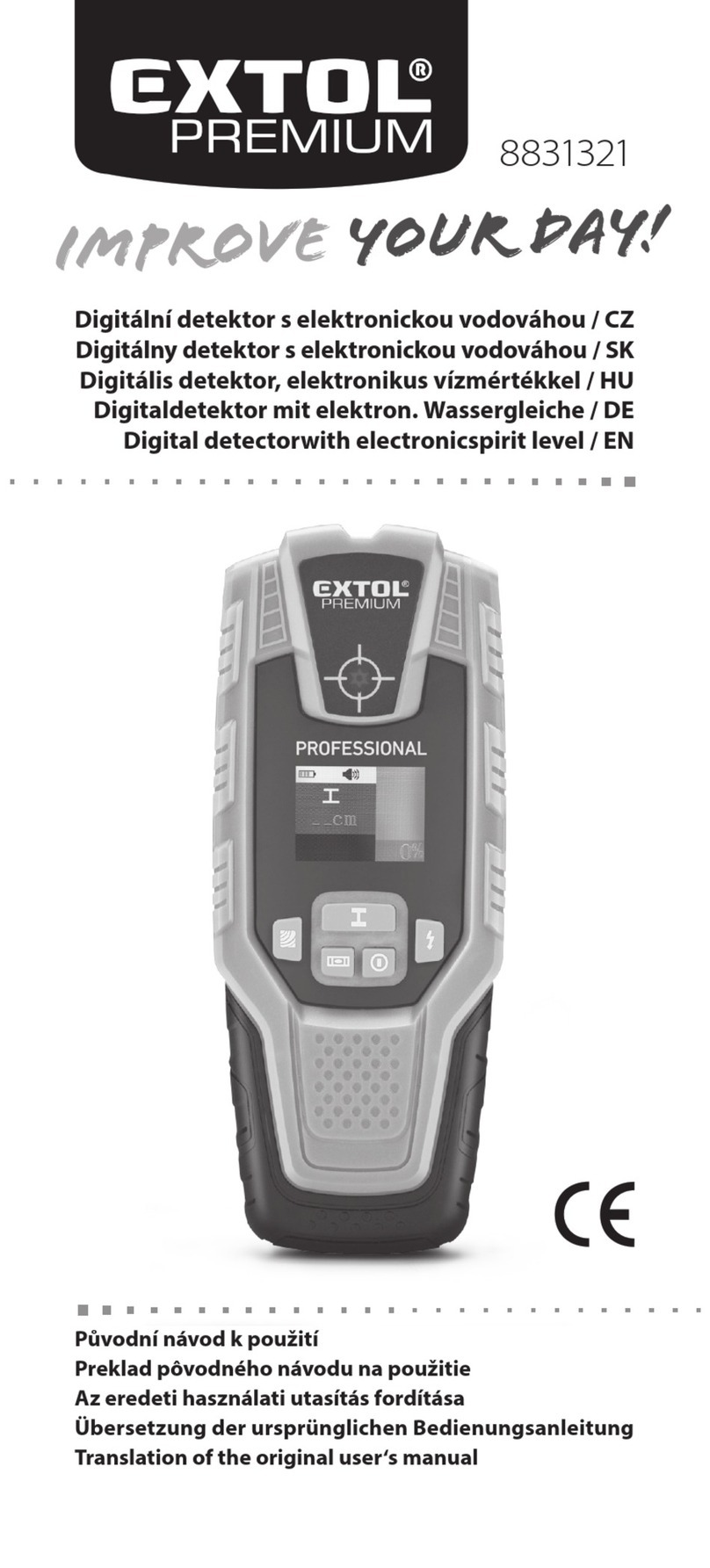 EXTOL PREMIUM 8831321 Translation of the original user manual