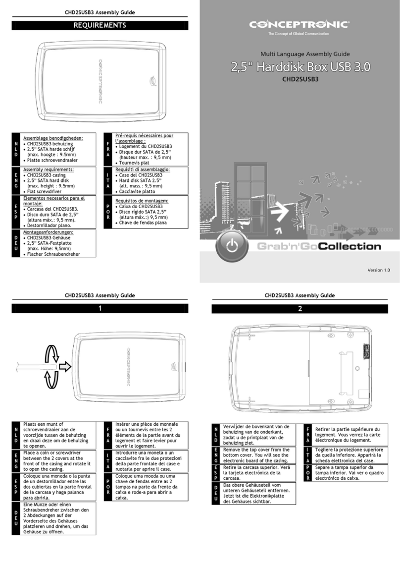 Conceptronic CHD2SUSB3 User manual