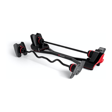 Bowflex SelectTech 2080 Installation and operating instructions Bowflex SelectTech 2080 Installation and operating instructions