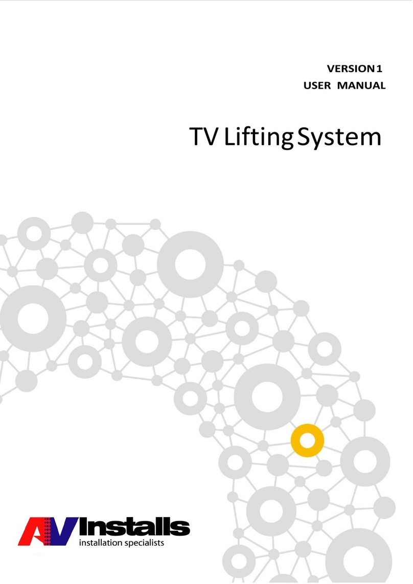 AV Installs TVL9 User manual