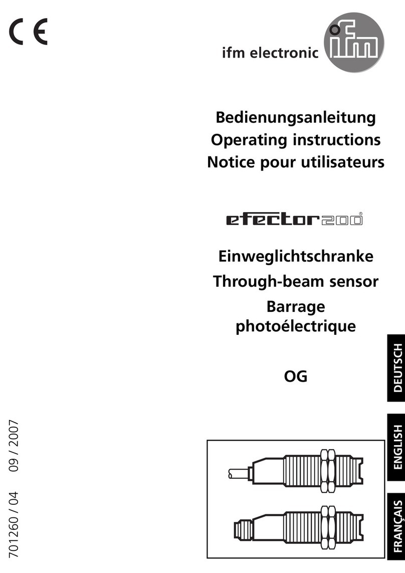 IFM Efector 200 OG operating instructions