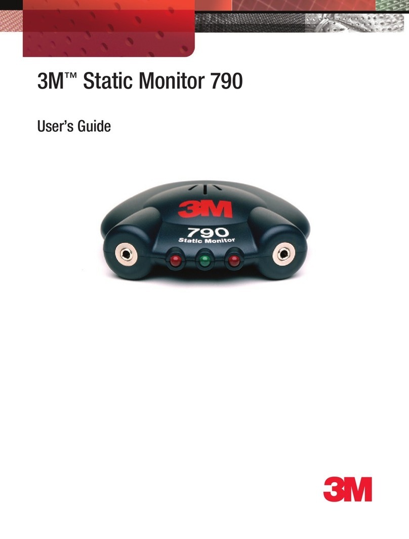 3M Static Monitor 790 User manual